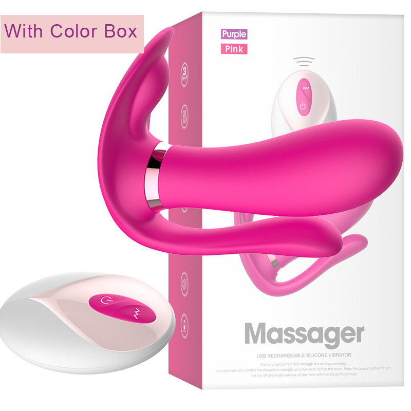 Vibromasseur papillon 3 en 1