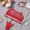 2 pièces en résille rouge – Image 2